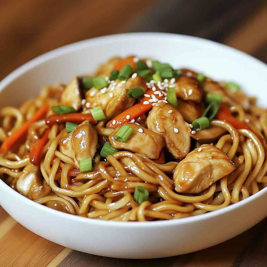 Chicken Lo Mein recipe