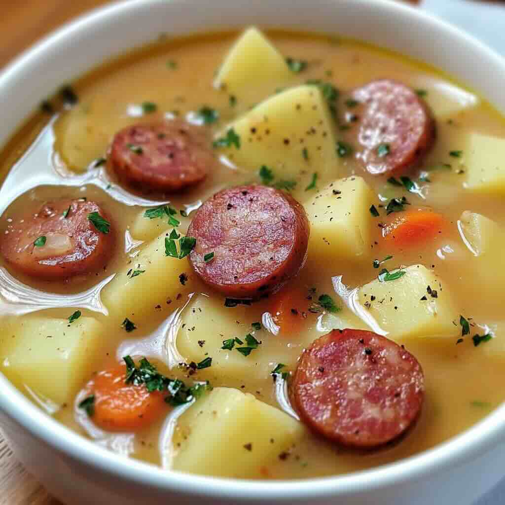 Potato Kielbasa Soup recipe