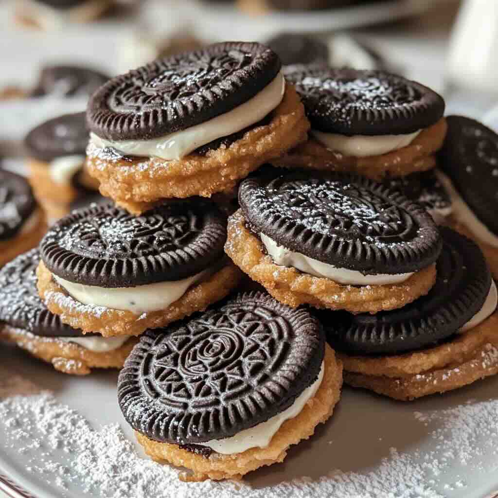 Deep Fried Oreos