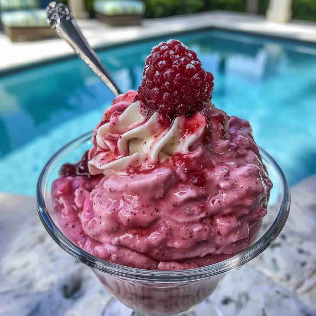 Raspberry Rhubarb Fool