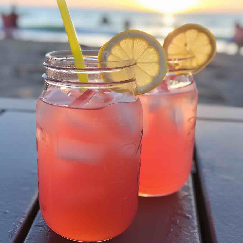 Rhubarb Ginger Lemonade recipe