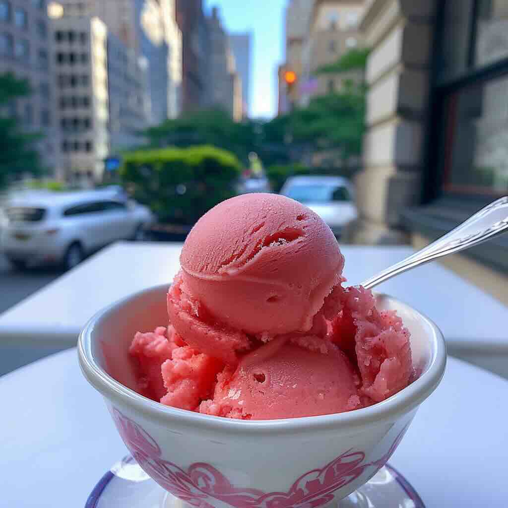 Rhubarb Sorbet recipe