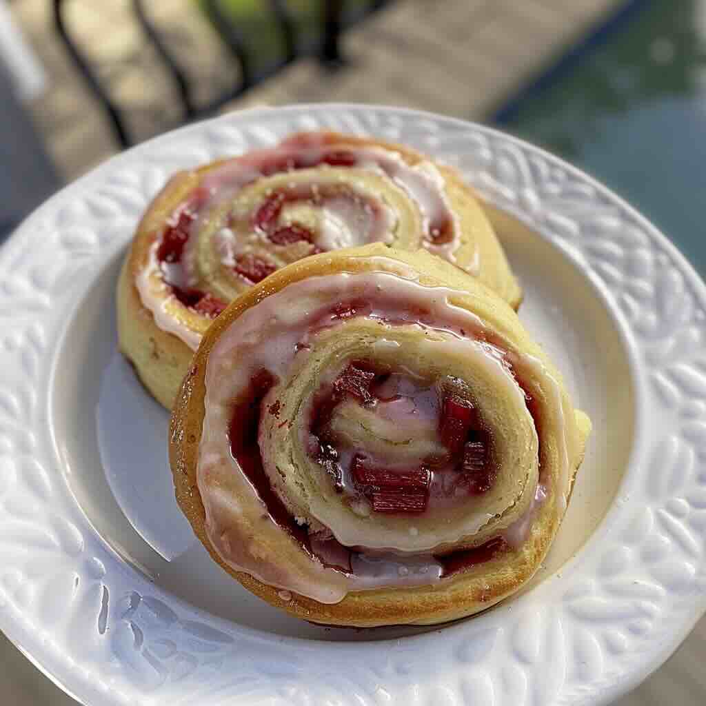 Rhubarb Sweet Rolls recipe