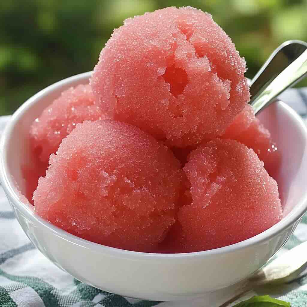 Watermelon Sorbet recipe