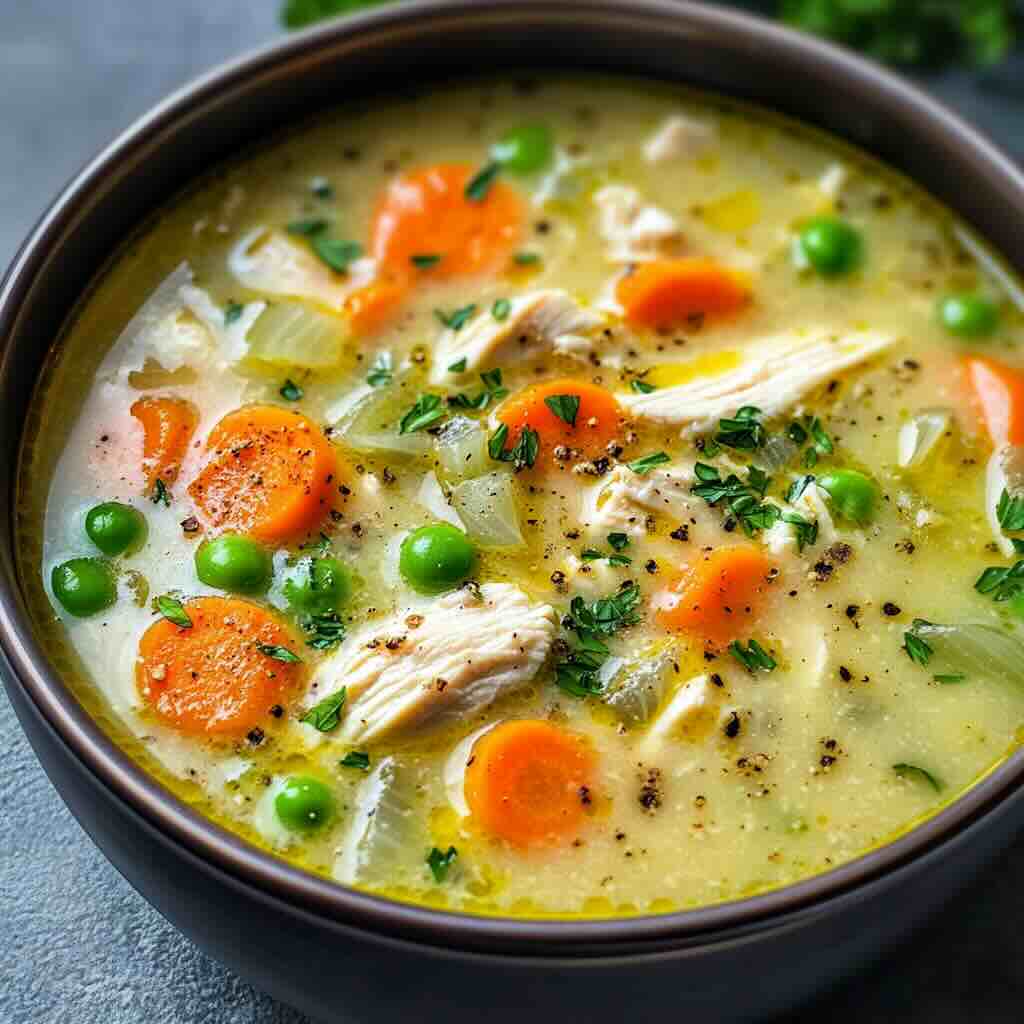 Anti-Inflammatory Creamy Chicken Soup