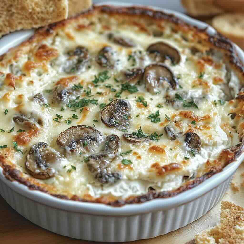 Stuffed Mushroom Dip